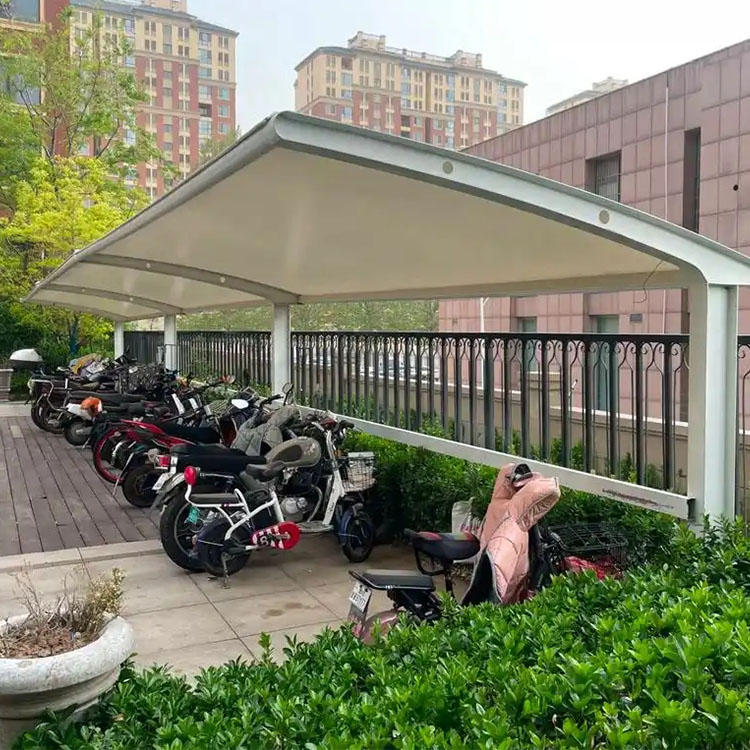 威信县膜结构电动车棚